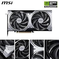 MSI GeForce RTX 5070 12G Ventus 2X OC - 12GB GDDR7 (28Gbps/192-bit), PCIe 5, Boost: 2542 MHz, HDMI 2.1b, DisplayPort 2.1b – Ansicht 2