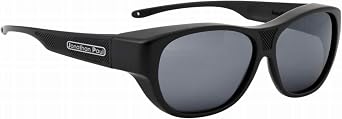 Allure Satin Black - POLARVUE Grey Lens