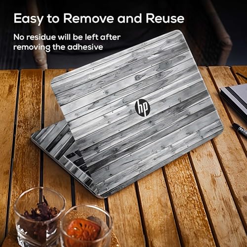 Image of DSGN 127 Full Body Laptop Skin Bubble-Free| Laminated| Removable| HD Quality Sticker for Laptops Upto 15.6 Inches Compatible with Hp