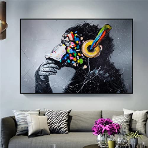 Poster graffiti KEBIA grand format 50x70cm sans cadre