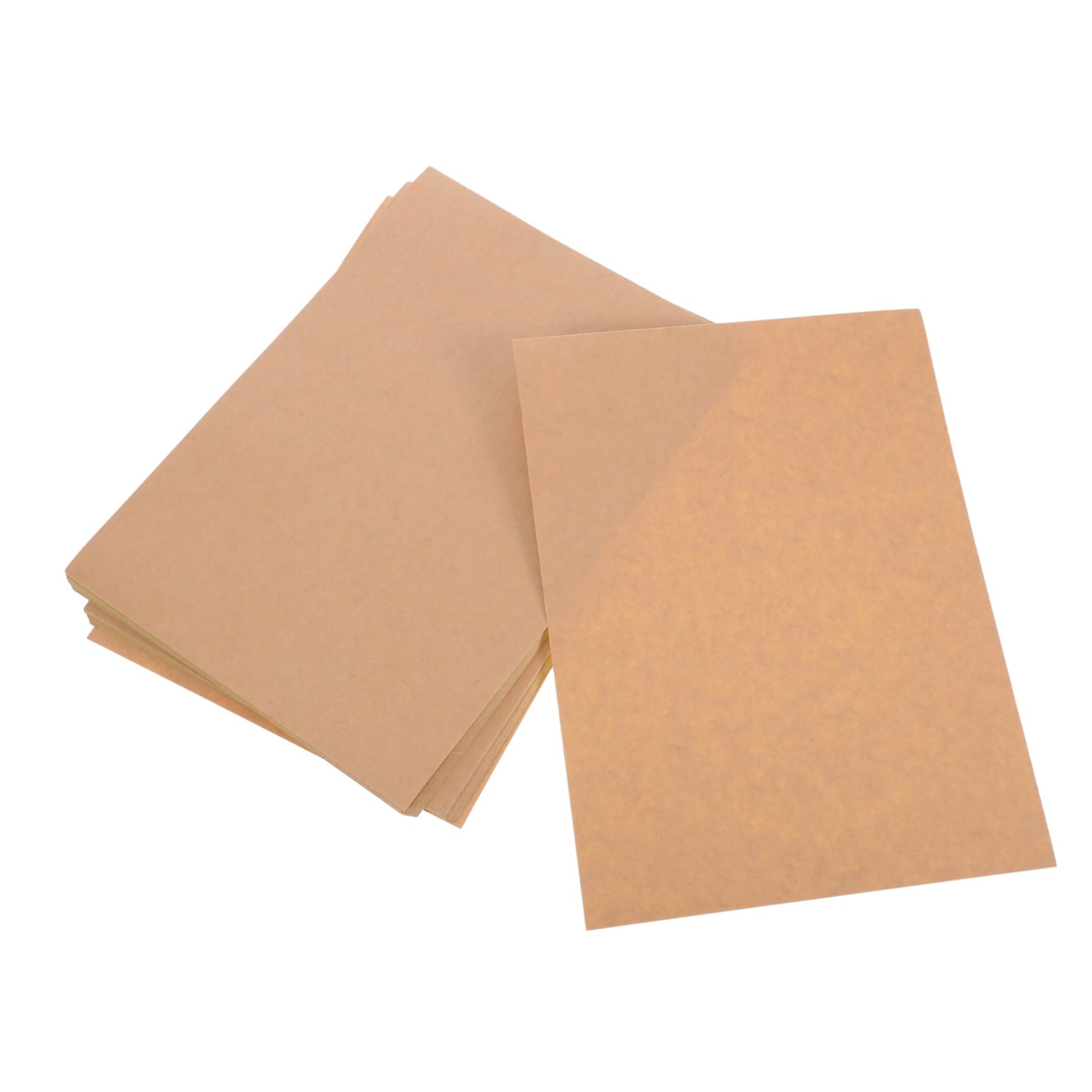 Artibetter 50fogli Etichette Autoadesive Carta Kraft Carta Stampabile Per Etichette Resistente Allo Sbiadimento Facile Usare Per Ufficio e Te
