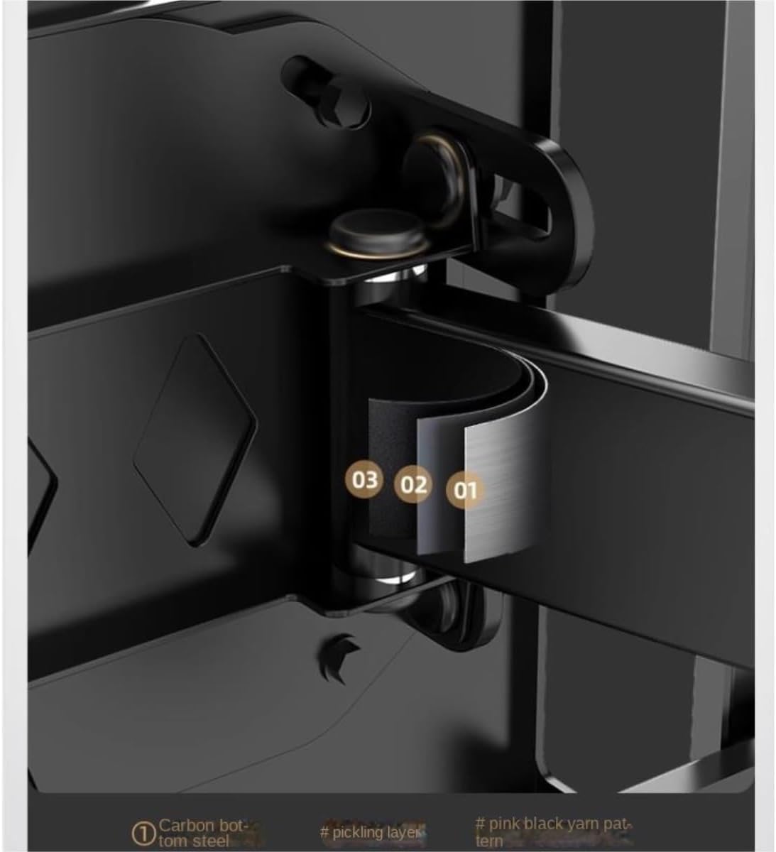 Tv Stand Bracket Telescoping TV Stand for 32 to 65-inch TVs Hanging Height Adjustment Tilt & Swivel Wall-Mounted TV Stand Tv Stand Adjustable