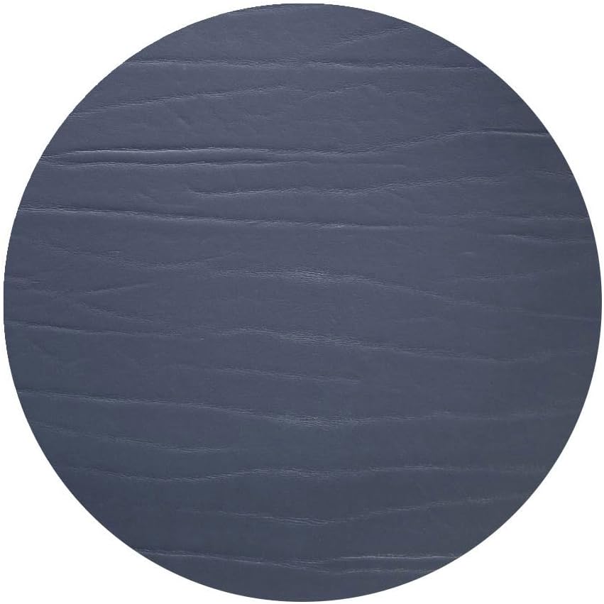 Fortessa Strata Leather Placemat, 13" Round Placemat (Set of 4), Bronze