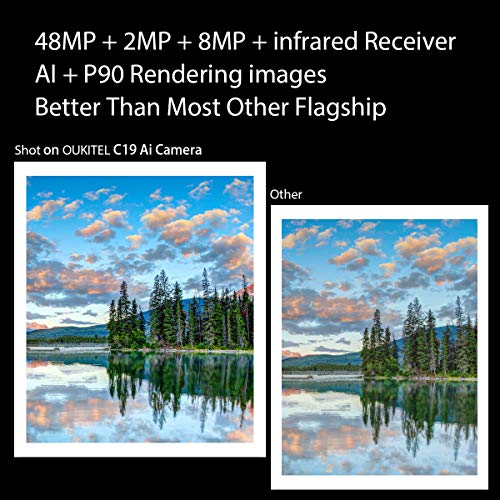 Oukitel Wp7 Rugged Smartphone,Night Vision Camera 6Gb + 128Gb Helio P90 Waterproof Unlocked Android 10 Cell Phone 6.53'' Fhd+ Global 4G Lte Dual Sim, Ip68 Triple Cameras Nfc Cellphone #TOP3