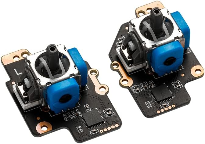 Paquete de 2 unidades GuliKit sin deriva - Módulo de joystick electromagnético para reparación de piezas de joystick con efecto de pasillo para