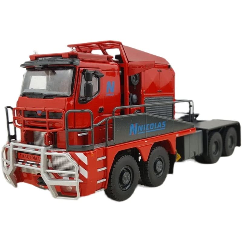IMC Nicolas Tractomas heavy truck red 1/50 DIECAST Truck Pre-built