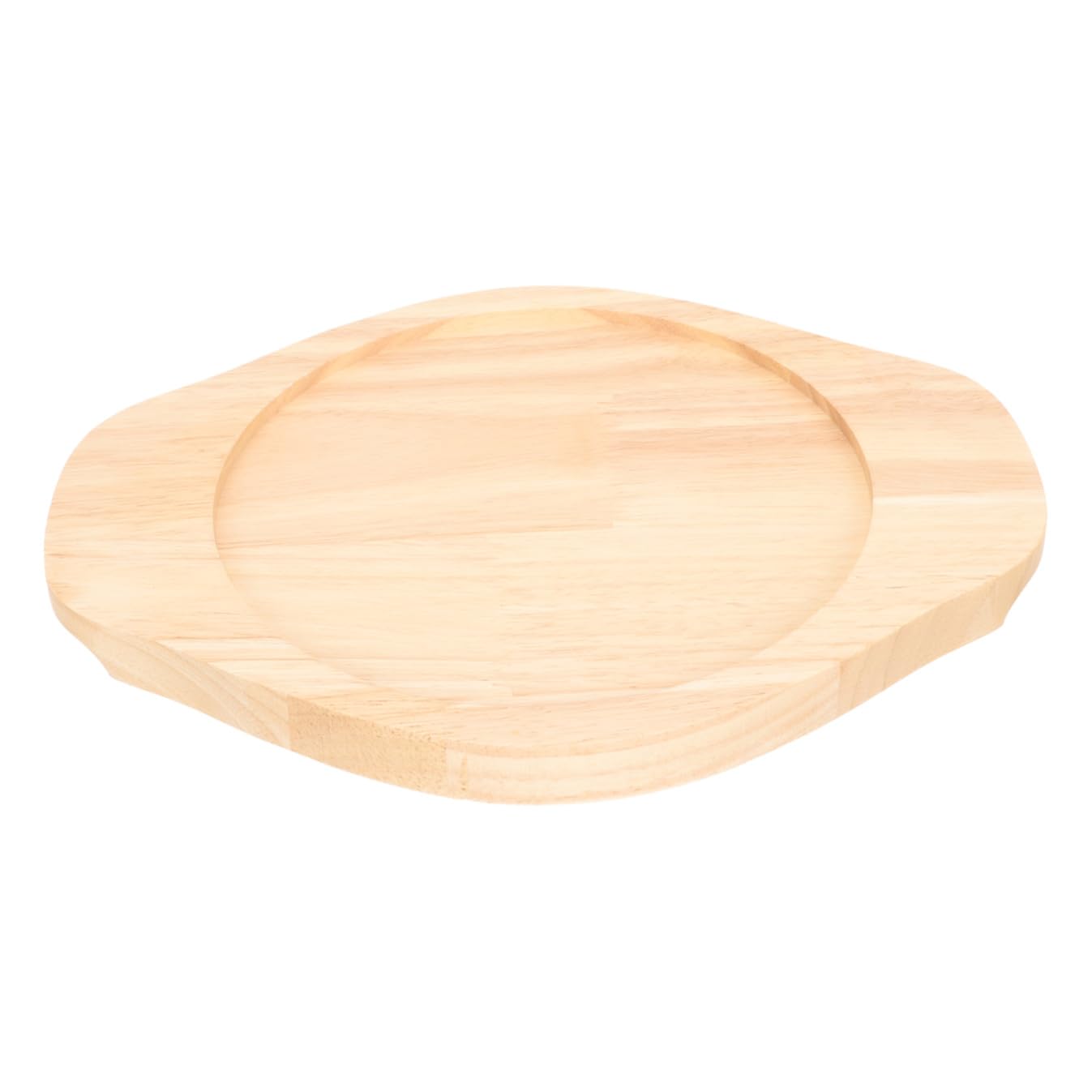 Tapis D’Isolation Thermique Rond en Bois, Décoratif et Simple