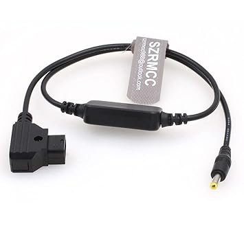 SZRMCC D-tap to DC 8.4V Power Cable for Canon C100 mk2 Camera with D-tap 14.8V Conver to DC 8.4V (Straight DC)