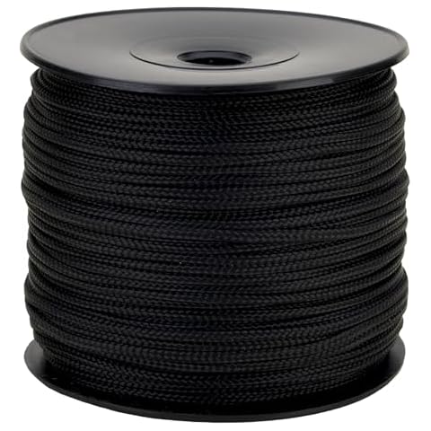 Corde tressée Polypro Noire Flandria Cover