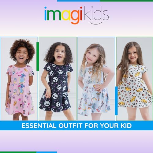 Image of Disney Girls' Short Sleeve Skater Dress for Baby & Kids