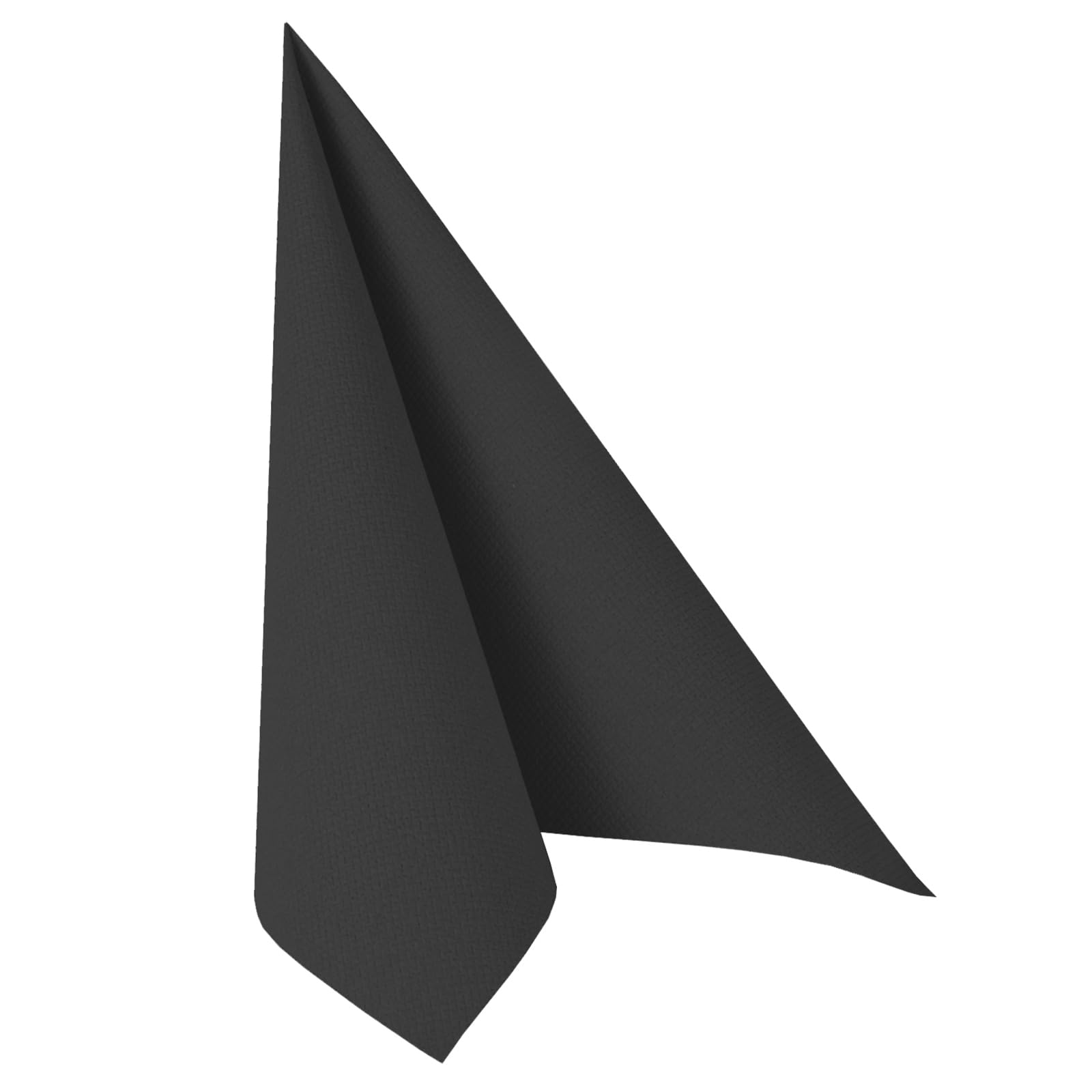 Servilletas negras de alta gama Royal Collection 40x40 para mesas de lujo