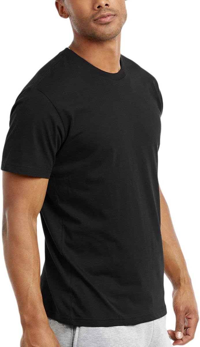 ToBeInStyle Men's Plain Crew Neck T-Shirt - Image 3