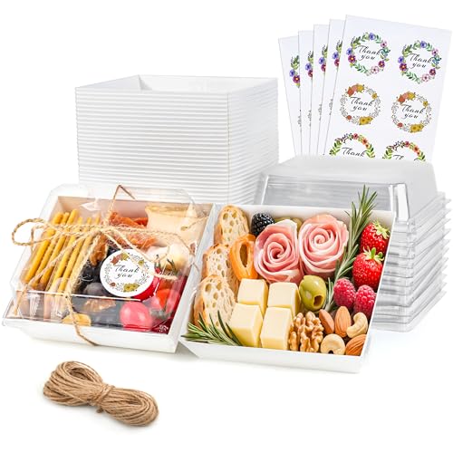 LOKQING Halloween Bakery Boxes,50 Pack 5.3x4.9x2.5 in,for Bakers