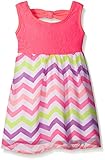 Limited Too Big Girls' Chiffon Dress with Chevron Print Skirt