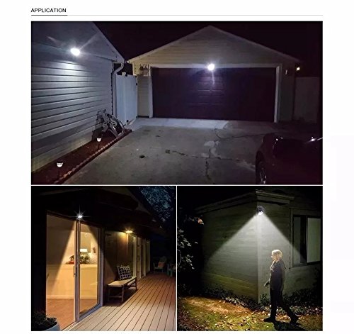 Luminária Solar Sensor Movimento 30 Leds Luz Noturna