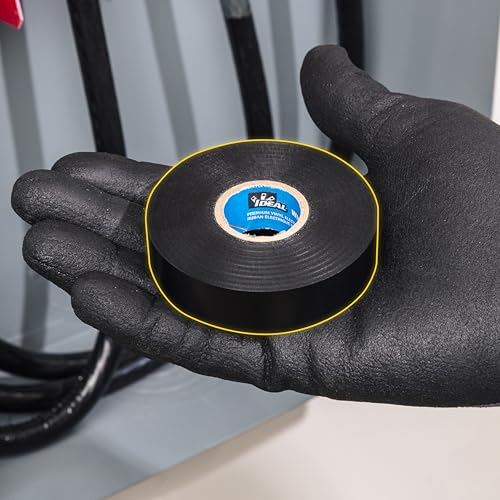 Image of Ideal Industries INC. 46-88 Black 8.5 Mil UL Listed 3 /4 in. Wire Armour Heavy Vinyl Professional Electrical Tape