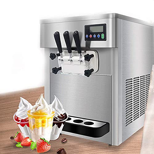 SND-A 3 Aromen Weiche Kommerzielle Eismaschine, Joghurt Frozen Vollautomatische Eistütenmaschine Mit Intelligentem… – Bild 7