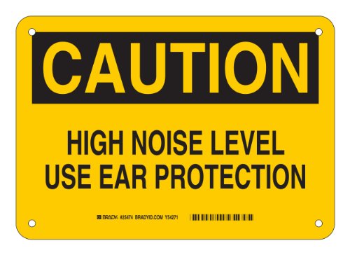 Panneau High Noise Level Brady en polyester adhésif 25x35 cm