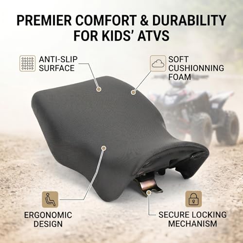 Asiento de ATV Yosoo para quad infantil de 90cc con espuma cómoda 2