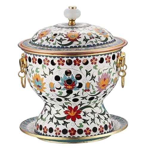 INUUXLG Hot Pot Chinese-Style Traditional Single-Person Hot Pot Pure Copper Hot Pot Stove for Dinners Chinese Hot Pot (A 19 * 23 * 19.2cm) (A 19 * 23 * 19.2cm)