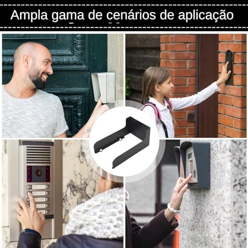 Capa de campainha de anel, de campainha de anel, Capa de chuva antirreflexo à prova d'água, Capa de