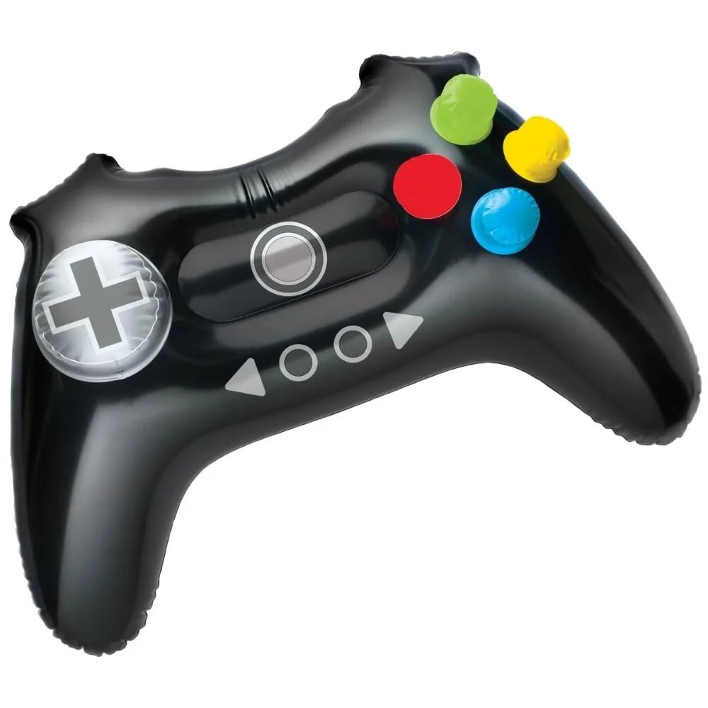 Amscan 3903007 Level Up Inflatable Controller-71cm x 46cm | Multicolor | 1 Pc. Balloon