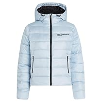 KARL LAGERFELD JEANS, Donna, Giacca Leggera Imbottita, Vestibilità Regolare, Blu, M