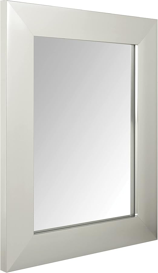 Amazon Basics Rectangular Wall Mount Mirror 16" x 20", Wide