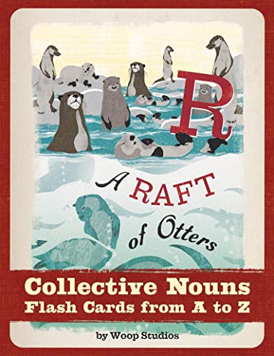 A Raft of Otters: Collective Nouns Flash Card from A to Z
