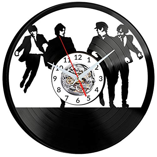 The Beatles Horloge murale en vinyle avec disque vinyle rétro Grande horloge style pièce Décoration d’intérieur Cadeau… - Les Beatles, Paul McCartney, John Lennon, RIngo Starr, George Harrison The Beatles Horloge murale en vinyle avec disque vinyle rétro Grande horloge style pièce Décoration d'intérieur Cadeau… – Image 6
