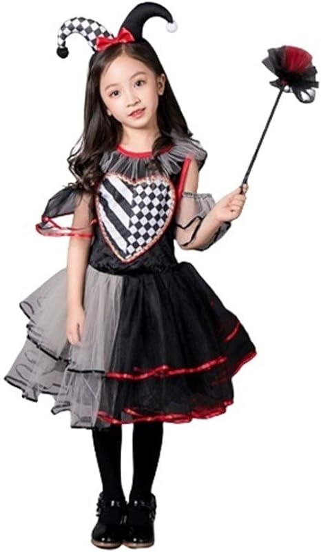 Amazon Co Jp ハロウィン子供衣装 プリンセスコスチュームのために女の子のハロウィーンパーティードレスアップコスプレロールプレイ衣装服を着て帽子 ハロウィン 衣装 子供 用 Color Plaid Skirt Red Side サイズ Xl おもちゃ
