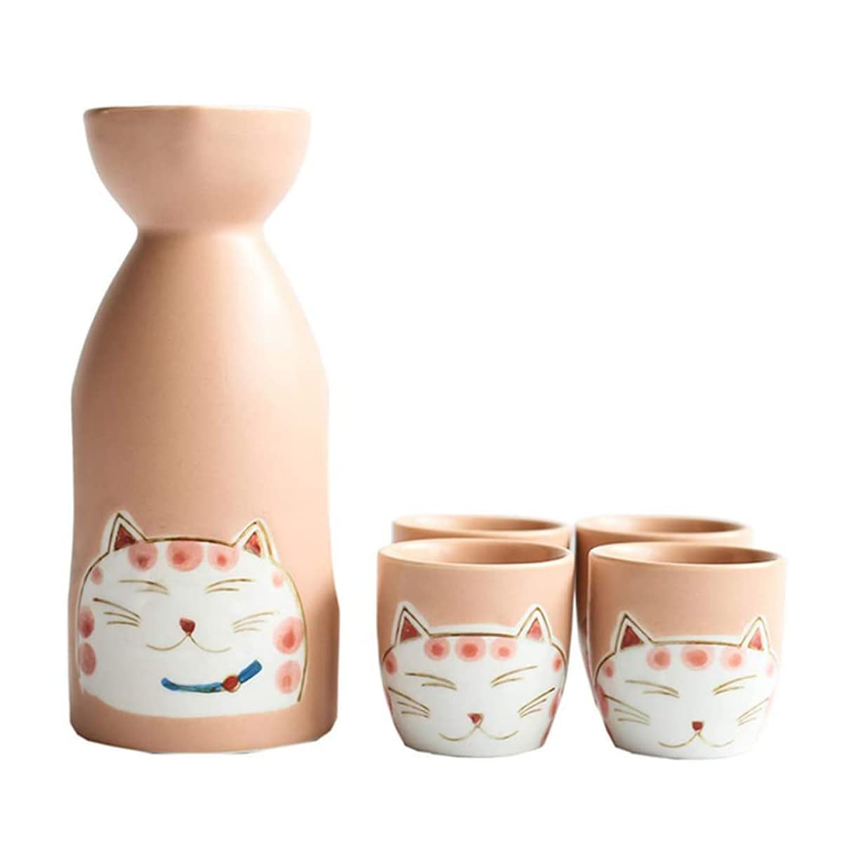 Juego de sake de cerámica para té caliente y shochu en reuniones con amigos