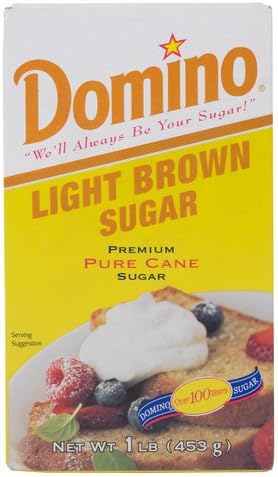 Domino Light Brown Sugar 1 Pound Box