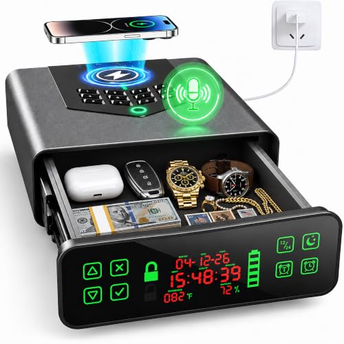Biometric Smart Safe with Voice Unlock