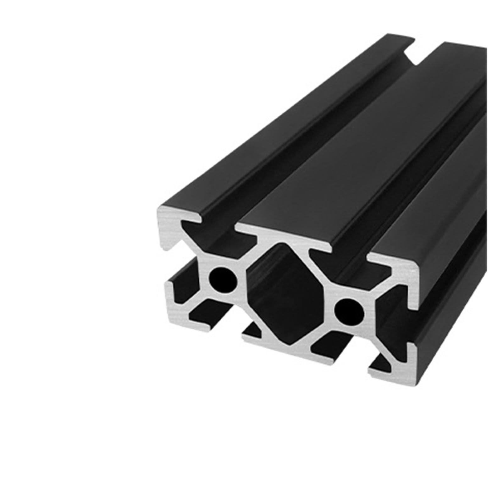 1PC profilo in alluminio serie 25, 2525 2550, 25x25mm nero