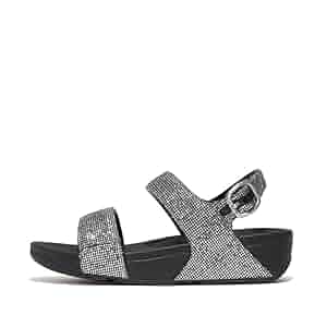 fitflop グレー系 ミュール 2本ストラップ Amazon.co.jp