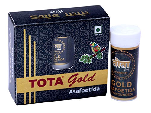 Image of Tota Gold Premium 100% Pure and Strong Hing Granules - 3 Gm Gluten Free Heeng Asafoetida