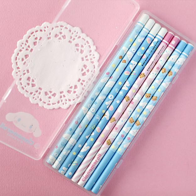 Set de 8 Lápices Florian Cute Kawaii Kitty Friends miniatura 2