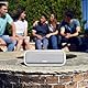 DOSS SoundBox Pro+ Bluetooth Lautsprecher, 24W Stereo Sound, Extra Bass, 15h Akku, IPX6 Wasserdicht, Bunten Lichtshow, Stereo Pairing, Musikbox Bluetooth für Handy, Draußen, Strand, Zuhause - Grau