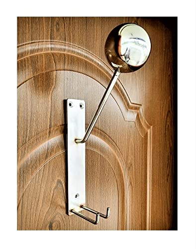 Brahmaji ® brand Helmet Holder Hanger, wall mountable multipurpose organizer hook | Pack of 1(Black) helmet inner material safe premium unique 2025 model