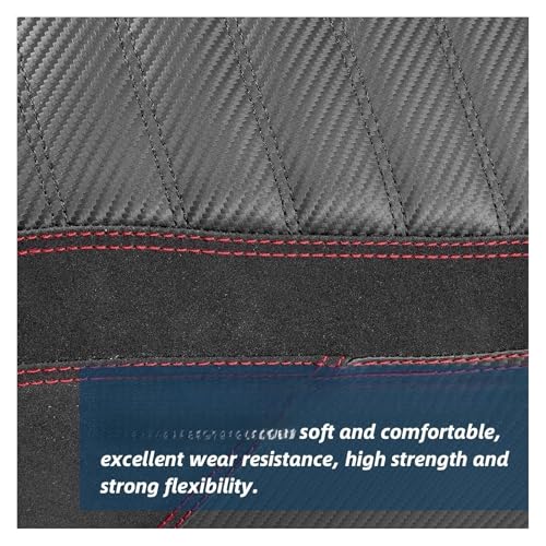 Selle X-Max 300 inconfortable ? Housse intégrale avec coussin rouge - 6