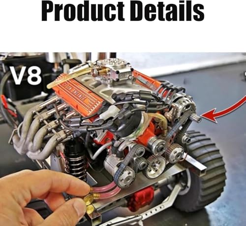 Modèle moteur STEM V8 pour adultes le cadeau scientifique idéal - 3