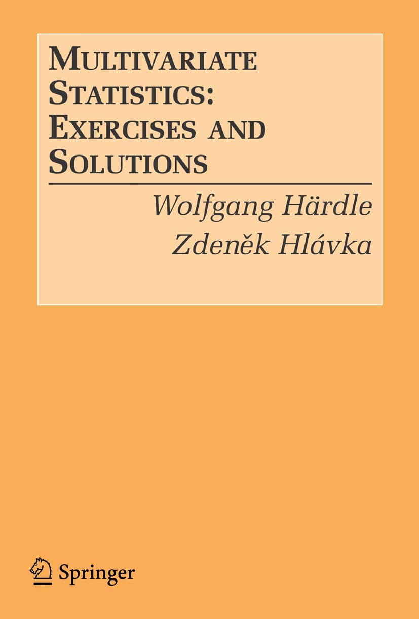 Buy Multivariate Statistics:: Exercises and Solutions — BookShops.in