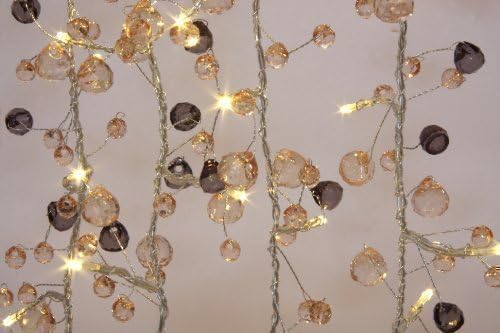 2 Pack LED Decorative Lights, 150 LED Dimmable Fairy Lights, Twinkle Starburst Lights, Waterproof Battery Operated with Remote Control for Home, Patio, Parties, Wedding, Christmas (Warm White01)