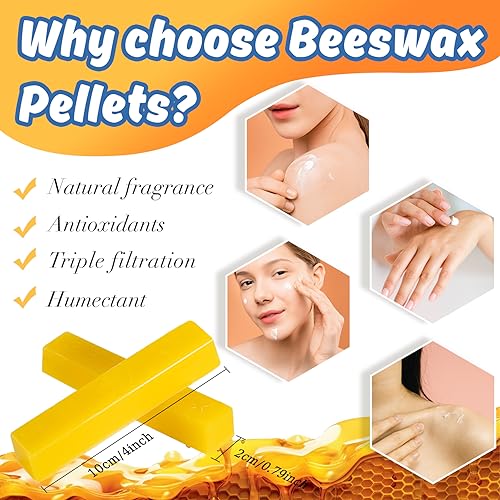 Sukh WAX-BARS-YE01 12Pcs Yellow Beeswax-Bar thumb #1