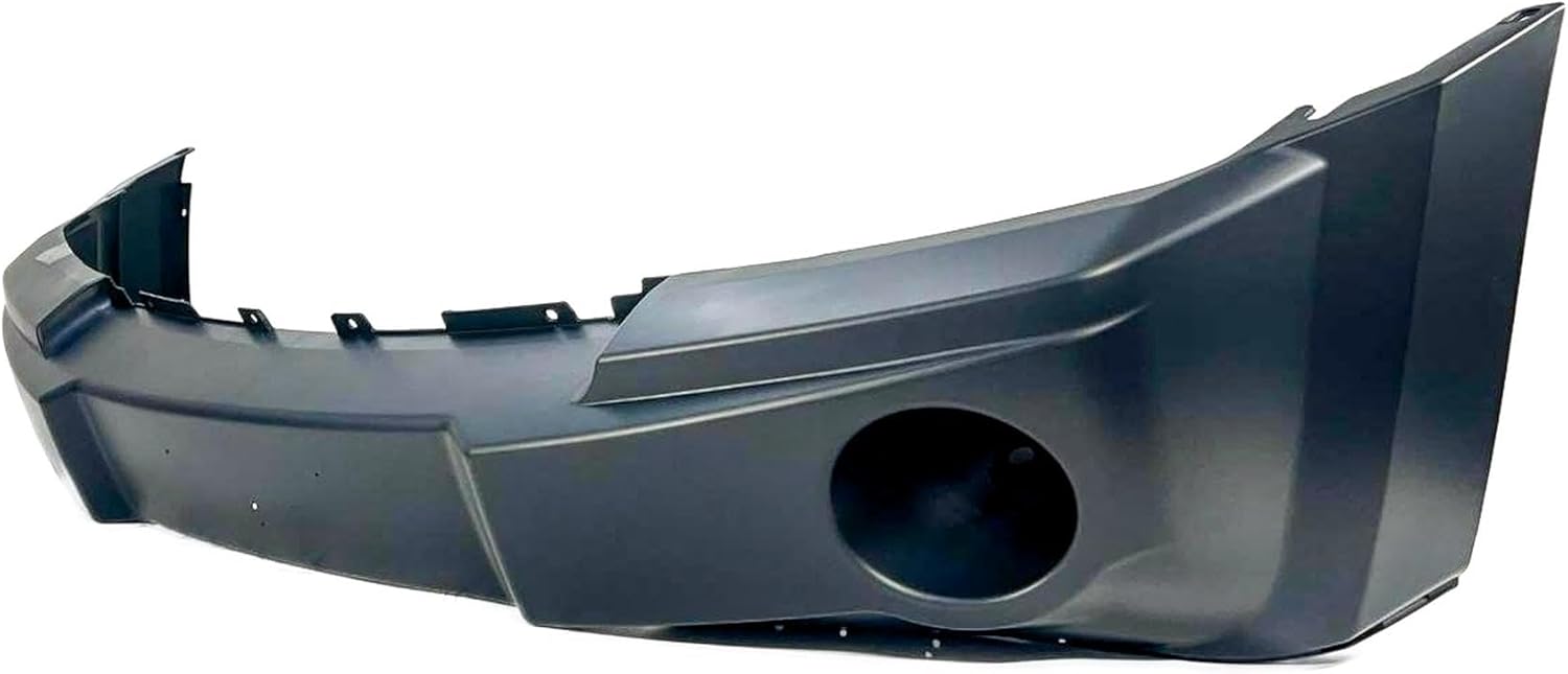 FitParts Compatible With Front Bumper Cover 2005-2007 Jeep Grand Cherokee Laredo Limited Premium Overland 05-07. New, Primed and Ready for Paint. With Fog Light Holes. CH1000451 5159130AA