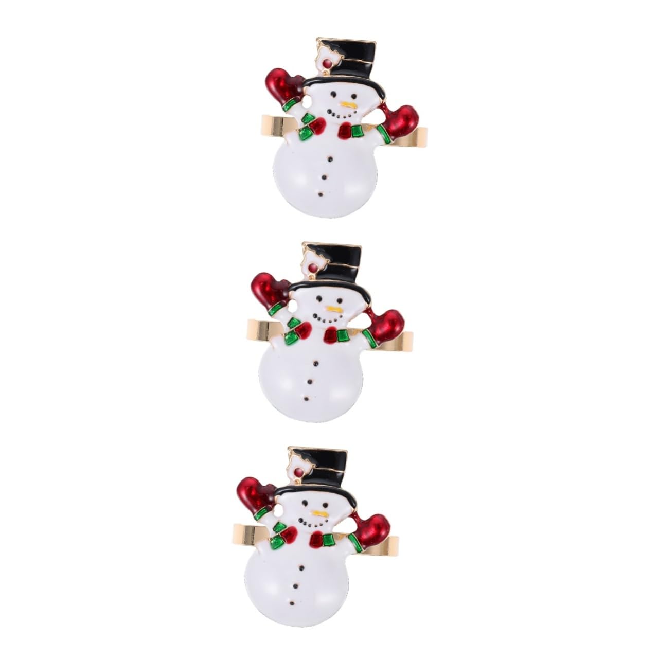 TOPBATHY 12stücke Weihnachts Serviettenringe Dekorative Tischaccessoires Für Festlichkeiten Einzigartiges Design Für Familienfeiern Und
