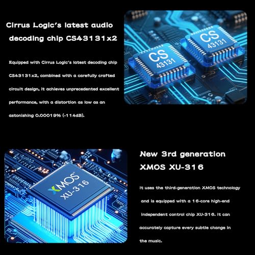 Ampli DAC SMSL DS200 décodeur MQA 32bit 768kHz pour un son haute résolution sur PC - 4