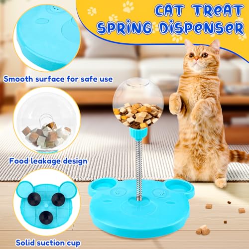 Vibbang Wackelndes Hunde Leckerli Spielzeugs, Futterball für Hunde, Intelligenzspielzeug Leckerli Ball für Hund, Hundespielzeug Intelligenz Ball, Slow Feeder Snackball Puzze Hundespielzeug