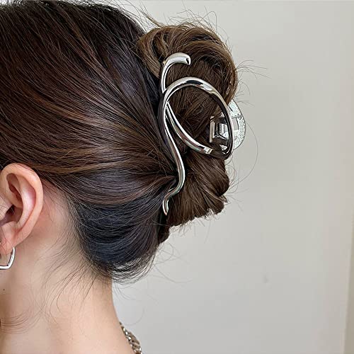 SPDD Clipes de garra de cabelo de metal vintage clipes de cabelo grandes para mulheres geométrico gr
